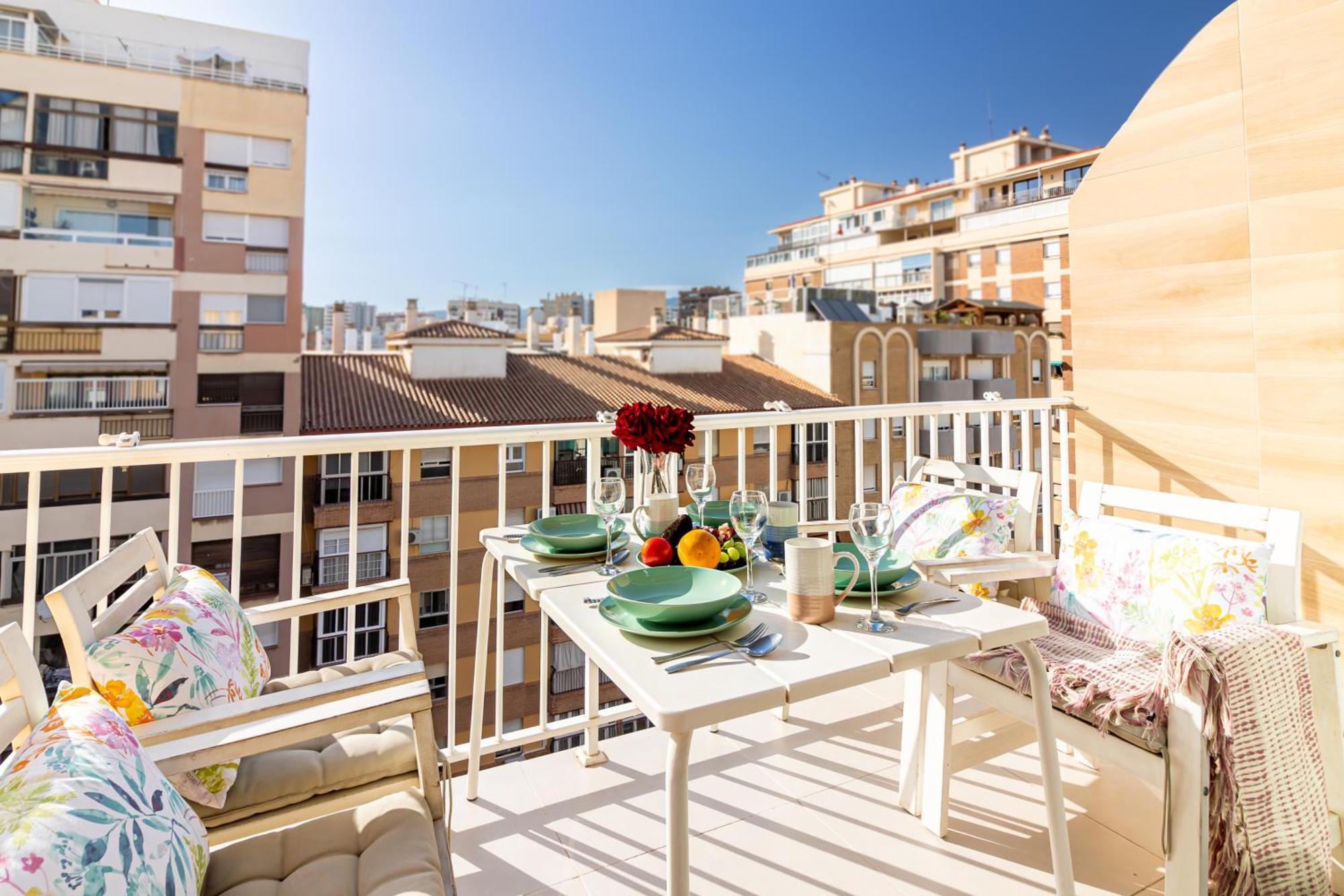 Malaga Center Flat Holidays Salitre Экстерьер фото