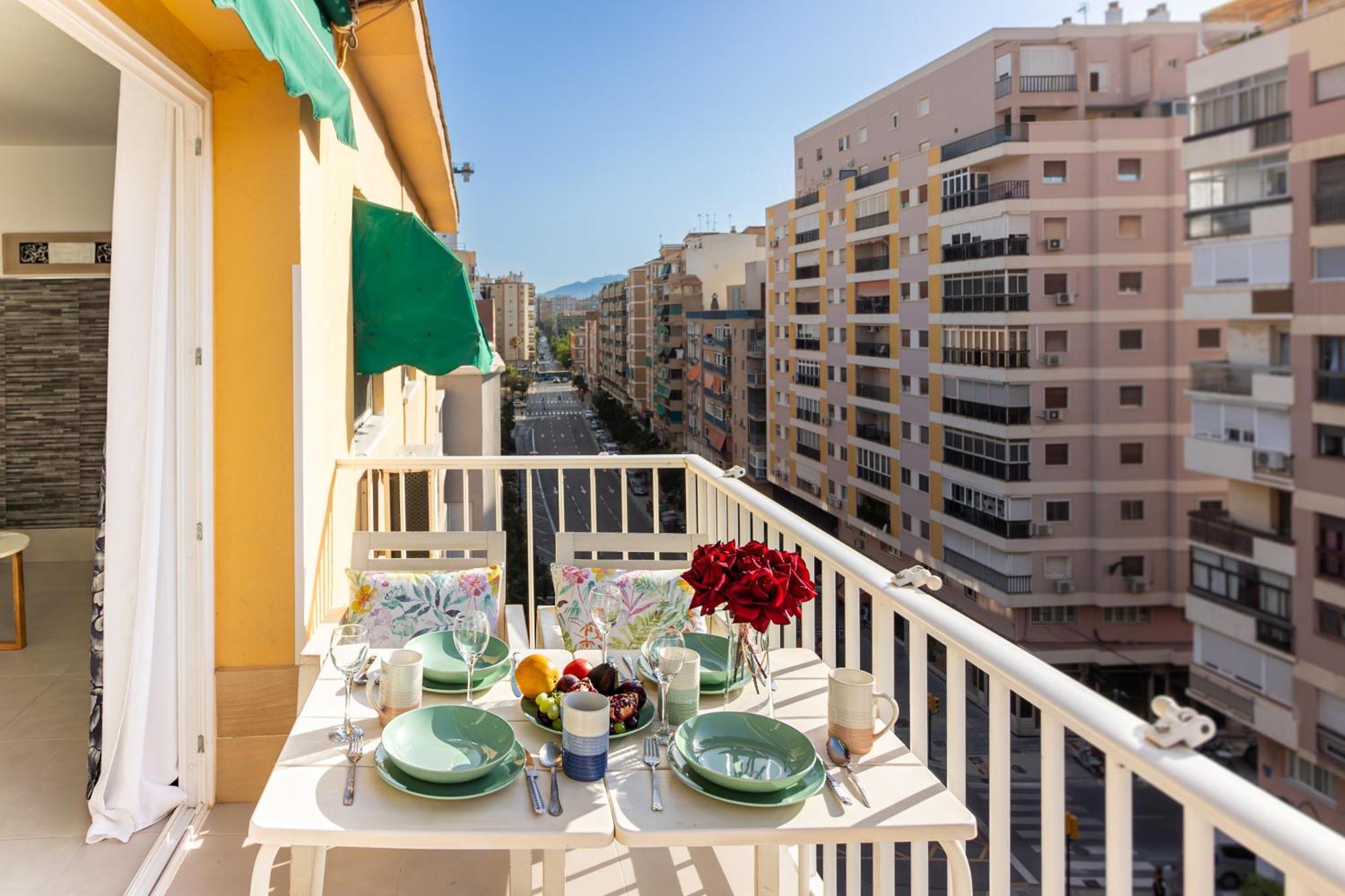 Malaga Center Flat Holidays Salitre Экстерьер фото